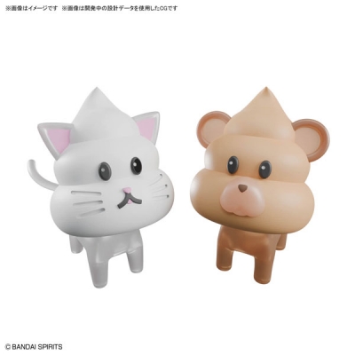 【プラモデル】ウンコスルデイズ クレイモデルキット あにまるうんちセット1 ねこ&くま