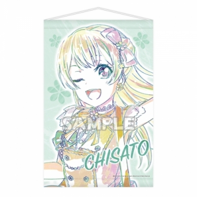 【グッズ-タペストリー】バンドリ! ガールズバンドパーティ! Ani-Art B2タペストリー 白鷺千聖(Pastel*Palettes)