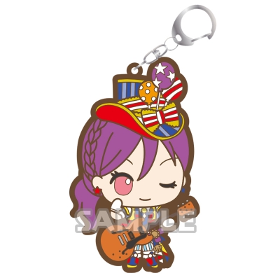 【グッズ-キーホルダー】バンドリ! ガールズバンドパーティ! ラバーキーホルダー サンリオパーティver. 瀬田薫