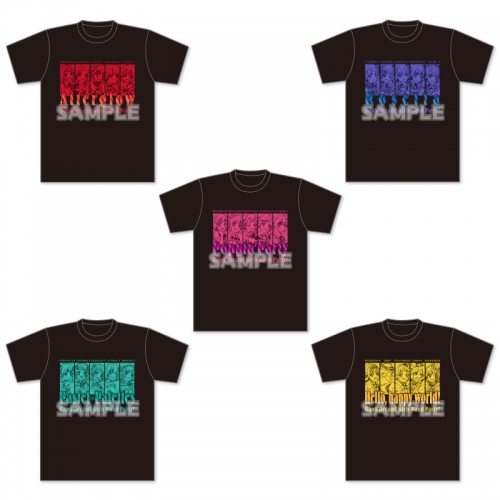 グッズ Tシャツ Bang Dream ガールズバンドパーティ 箔プリントtシャツvol 2 ハロー ハッピーワールド M アニメイト限定 アニメイト