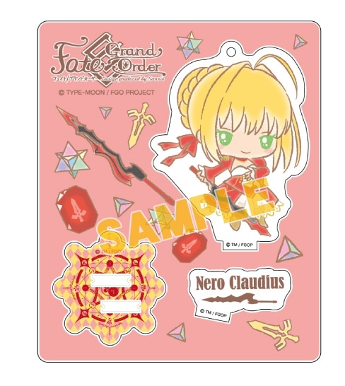 グッズ マスコット Fate Grand Order サンリオ Stand Up アクリルマスコット ネロ クラウディウス アニメイト