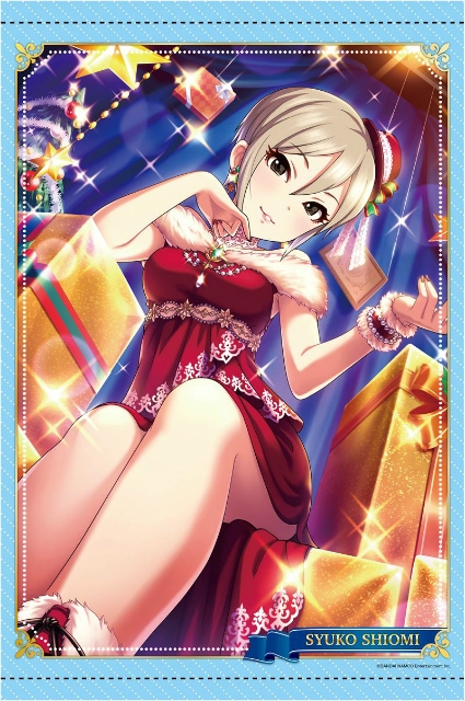 グッズ タペストリー アイドルマスターシンデレラガールズ B2タペストリー塩見周子 ジュエルドノエルver アニメイト