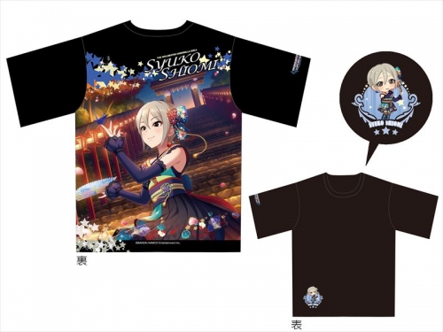 グッズ Tシャツ アイドルマスター シンデレラガールズ フルカラーtシャツ 塩見周子 羽衣小町 Ver Xl アニメイト