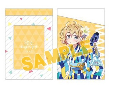 グッズ パスケース 彼女 お借りします 七海麻美 浴衣パスケース アニメイト