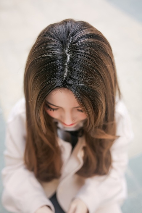 コスプレ ウィッグ Tefure テフリ 甘辛ワンレンロングストレート ブラック ブラウン アニメイト