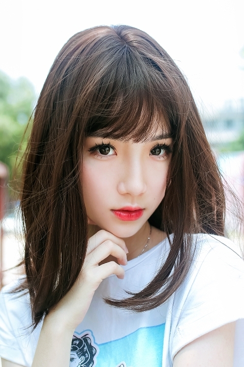 ヘアメイトチャチャ ダークブラウン ロング たのし
