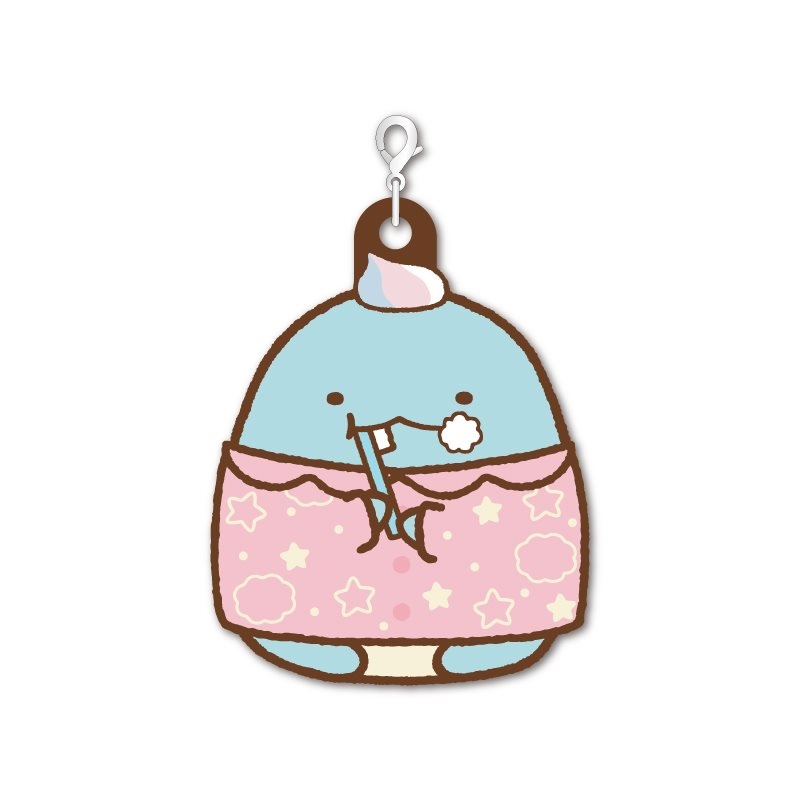 ハンドメイド❣️ぺこりちゃんイラストチャーム プレート薄型ツルツル 