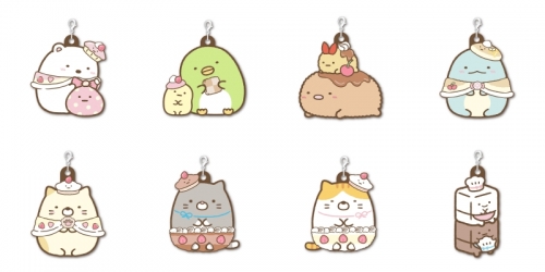 グッズ チャーム すみっコぐらし ねこのきょうだいとおかし屋さん ラバーチャーム アニメイト
