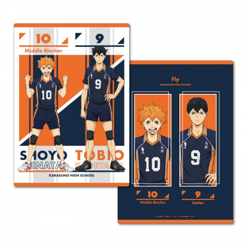 グッズ 下敷き ハイキュー B5サイズ下敷き A 日向翔陽 影山飛雄 アニメイト