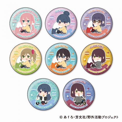 グッズ-バッチ】ゆるキャン△ SEASON3 もふもふ 缶バッジコレクション 