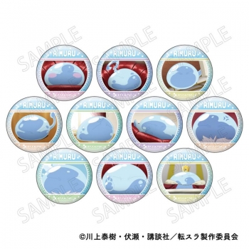 グッズ-バッチ】転生したらスライムだった件 リムル 顔コレ缶バッジ 