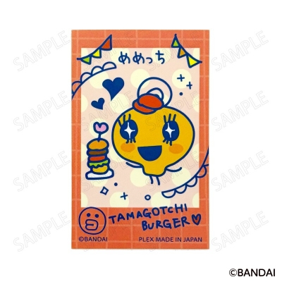 【グッズ-ステッカー】たまごっち ウェルカムバーガー ステッカー B:めめっち