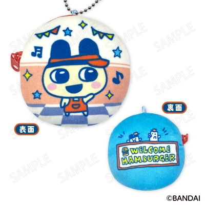【グッズ-コインケース】たまごっち ウェルカムバーガー コインケース A:まめっち