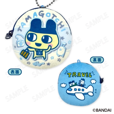 【グッズ-コインケース】たまごっち エンジョイ!トラベル コインケース A:まめっち