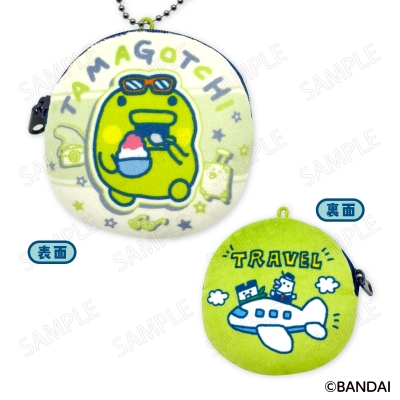 【グッズ-コインケース】たまごっち エンジョイ!トラベル コインケース C:くちぱっち