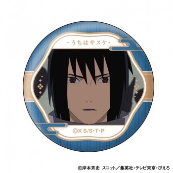 グッズ-バッチ】NARUTO-ナルト- 疾風伝 うちはサスケ 顔コレ缶バッジ 