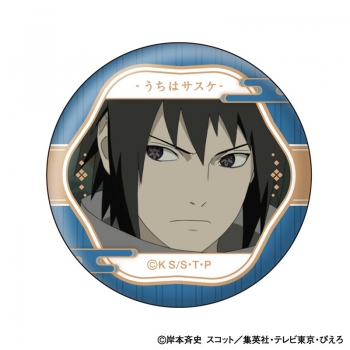 グッズ-バッチ】NARUTO-ナルト- 疾風伝 うちはサスケ 顔コレ缶バッジ 