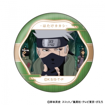 グッズ-バッチ】NARUTO-ナルト- 疾風伝 はたけカカシ 顔コレ缶バッジ 