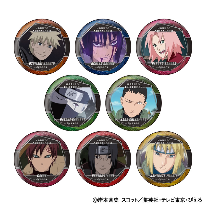【グッズ-バッチ】NARUTO-ナルト- 疾風伝 缶バッジコレクション