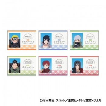 グッズ-バッチ】NARUTO-ナルト- 疾風伝 スクエア缶バッジ 小さくなっ 