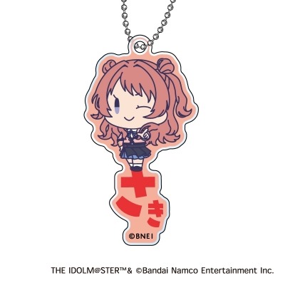 【グッズ-キーホルダー】学園アイドルマスター おなまえぴたんコ アクリルキーホルダー