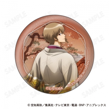グッズ-バッチ】銀魂 缶バッジコレクション 和装×振り向き Ver 