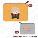 【グッズ-ポーチ】僕のヒーローアカデミア おほしさま フラットケース B:爆豪勝己の画像