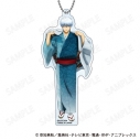 【グッズ-キーホルダー】銀魂 アクリルキーホルダー 和装×羽織る Ver. A:坂田銀時【アニメイト先行販売】の画像