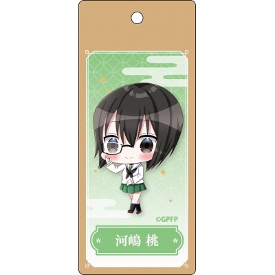 【グッズ-ストラップ】ガールズ&パンツァー最終章 木札ストラップ 河嶋桃