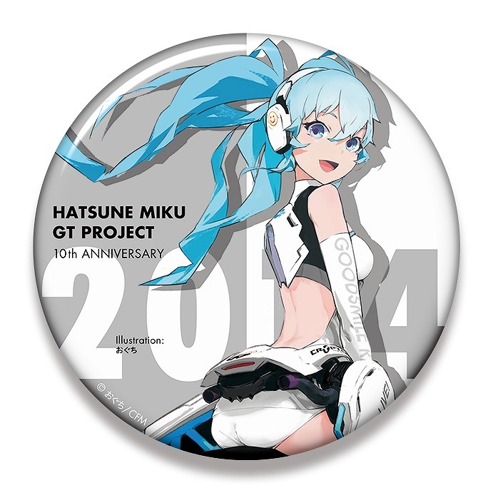 グッズ-バッチ】初音ミク レーシングVer.2014 ビッグ缶バッジ 10th記念 