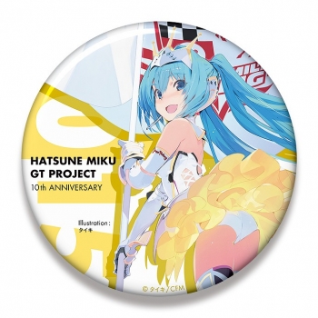 グッズ-バッチ】初音ミク レーシングVer.2015 ビッグ缶バッジ 10th記念 