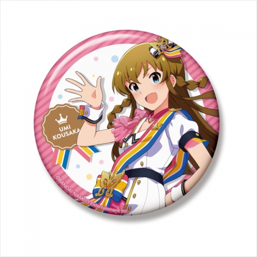 グッズ バッチ アイドルマスター ミリオンライブ ビッグ缶バッジ 高坂海美 ヌーベル トリコロール Ver アニメイト