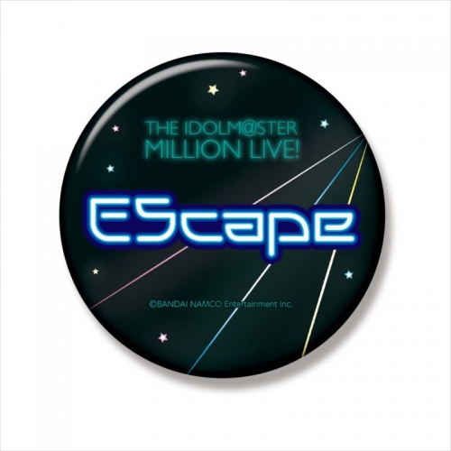 グッズ バッチ アイドルマスター ミリオンライブ ユニットロゴビッグ缶バッジ Escape アニメイト