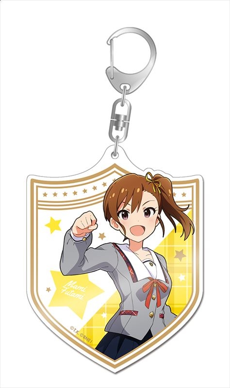 グッズ キーホルダー アイドルマスター ミリオンライブ デカアクリルキーホルダー 双海真美 制服シリーズver アニメイト