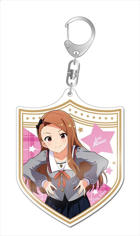 グッズ キーホルダー アイドルマスター ミリオンライブ デカアクリルキーホルダー 水瀬伊織 制服シリーズver アニメイト