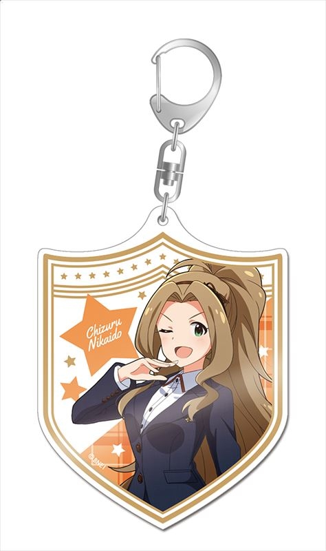 グッズ キーホルダー アイドルマスター ミリオンライブ デカアクリルキーホルダー 二階堂千鶴 制服シリーズver アニメイト