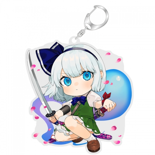 グッズ キーホルダー 東方project ちゃいキャラアクリルキーホルダー 魂魄妖夢 アニメイト