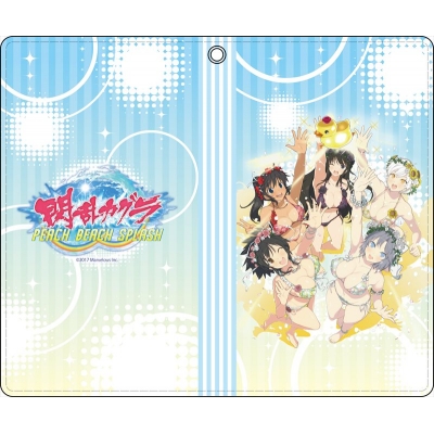 【グッズ-カバーホルダー】閃乱カグラ PEACH BEACH SPLASH 手帳型スマホケース B