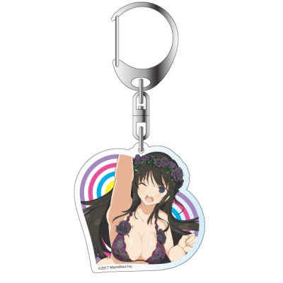 【グッズ-キーホルダー】閃乱カグラ PEACH BEACH SPLASH アクリルキーホルダー 神楽