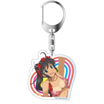 【グッズ-キーホルダー】閃乱カグラ PEACH BEACH SPLASH アクリルキーホルダー 焔