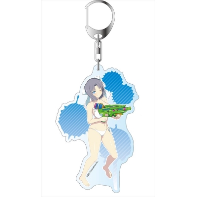 【グッズ-キーホルダー】閃乱カグラ PEACH BEACH SPLASH デカキーホルダー 雪泉