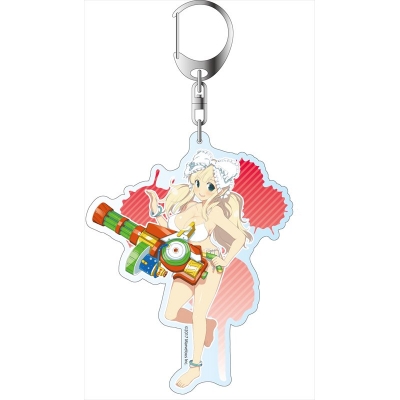 【グッズ-キーホルダー】閃乱カグラ PEACH BEACH SPLASH デカキーホルダー 詠