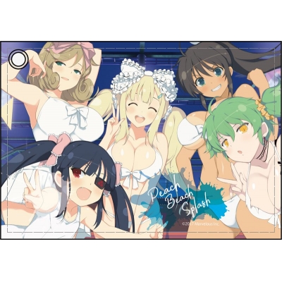 【グッズ-パスケース】閃乱カグラ PEACH BEACH SPLASH 合皮パスケース 焔紅蓮隊