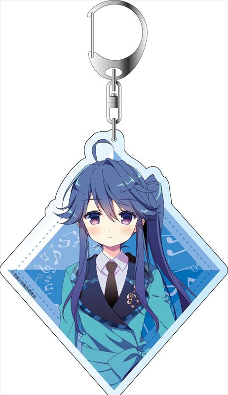 グッズ キーホルダー 音楽少女 デカキーホルダー 熊谷絵里 アニメイト グッズ キーホルダー 音楽少女 デカキーホルダー 熊谷絵里 アニメイト