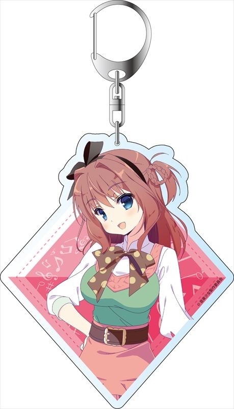 グッズ キーホルダー 音楽少女 デカキーホルダー 竜王更紗 アニメイト グッズ キーホルダー 音楽少女 デカキーホルダー 竜王更紗 アニメイト