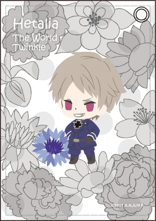 グッズ パスケース ヘタリア The World Twinkle 合皮パスケース きゃらっとフルールver プロイセン アニメイト