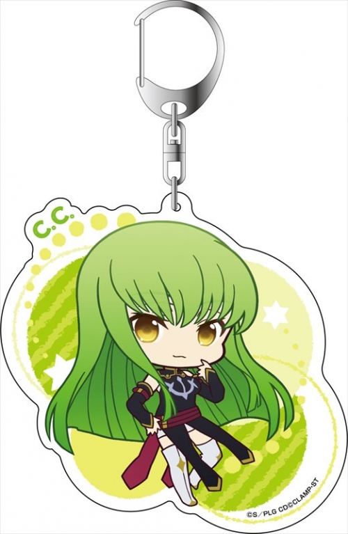 グッズ キーホルダー コードギアス 反逆のルルーシュ 皇道 デカキーホルダー ぷにキャラ C C アニメイト