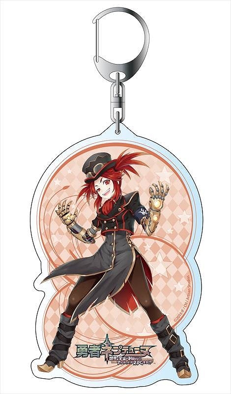 グッズ キーホルダー 勇者ネプテューヌ 世界よ宇宙よ刮目せよ デカキーホルダー 神村 まい アニメイト