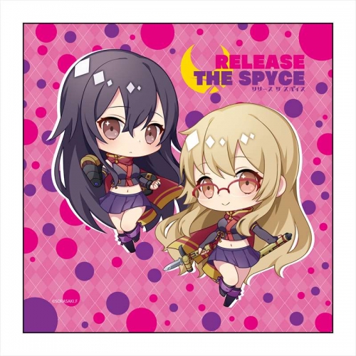 グッズ タオル Release The Spyce マイクロファイバー 石川五恵 青葉初芽 デフォルメver アニメイト
