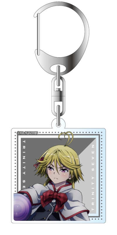グッズ キーホルダー 劇場版 トリニティセブン 天空図書館と真紅の魔王 アクリルキーホルダー 山奈ミラ アニメイト